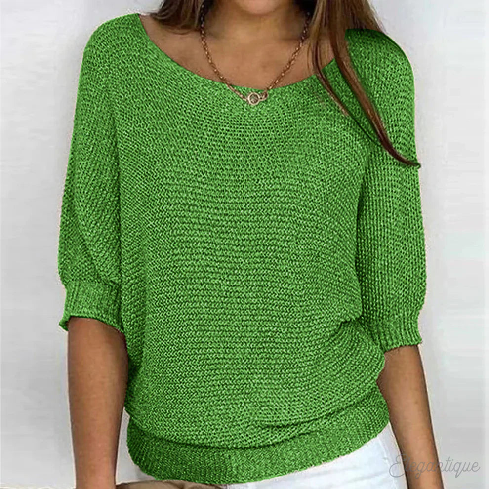 Elegant cable-knit sweater – comfortable and versatile style 3