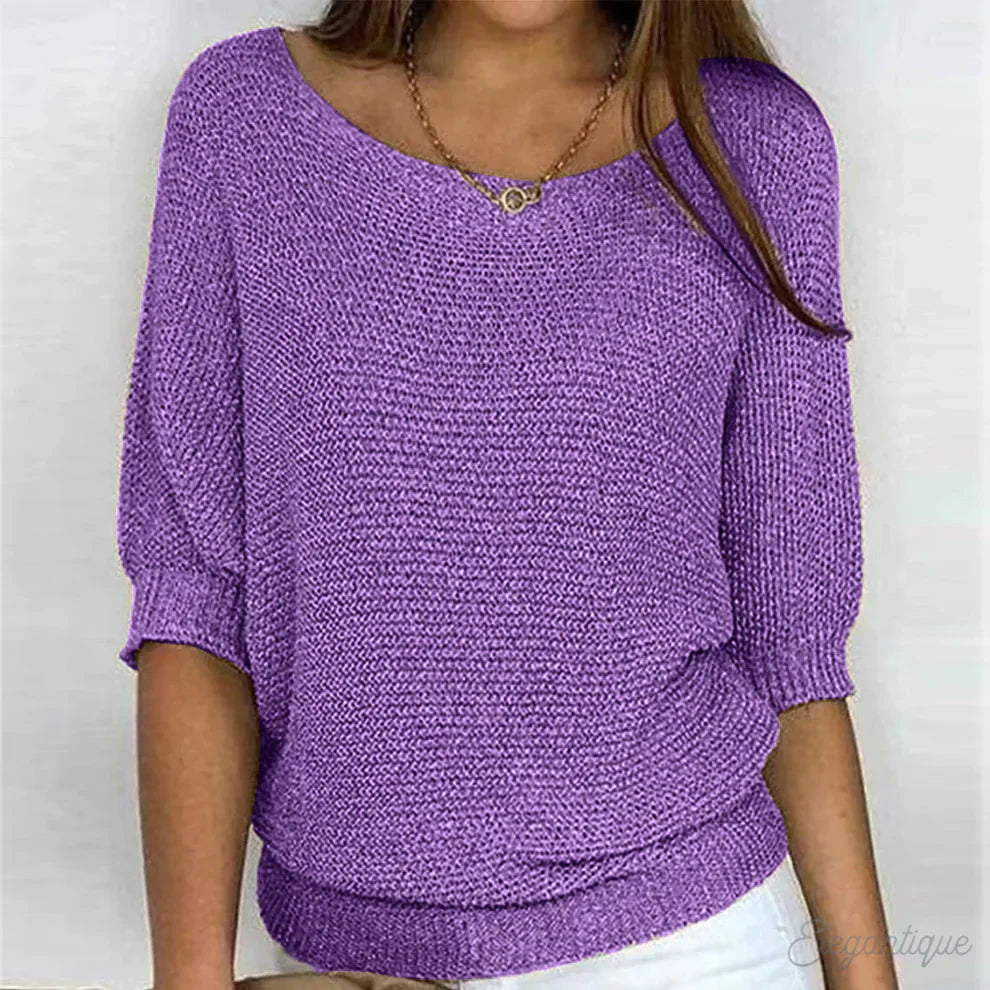 Elegant cable-knit sweater – comfortable and versatile style 7