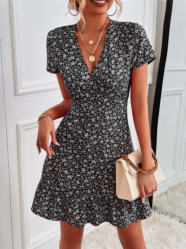 Emilia | Floral cotton dress 0