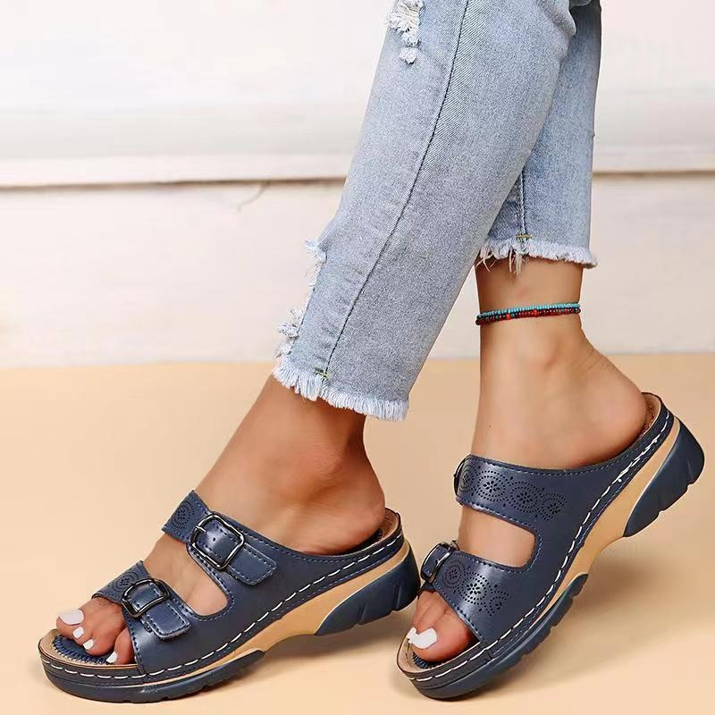 Federica | Sandals made of orthopedic leather for maximum comfort 2