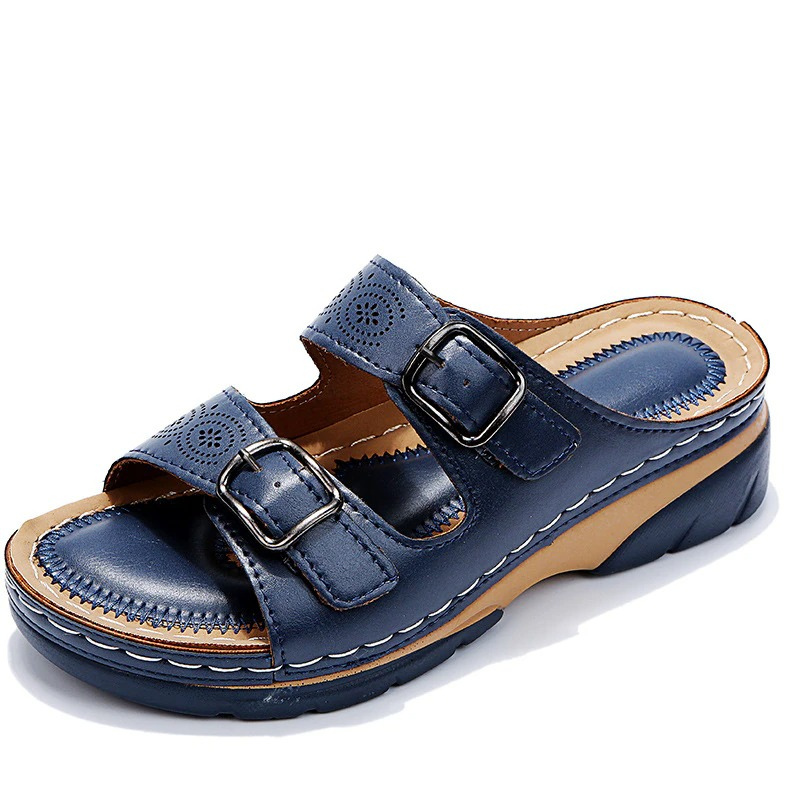 Federica | Sandals made of orthopedic leather for maximum comfort 6