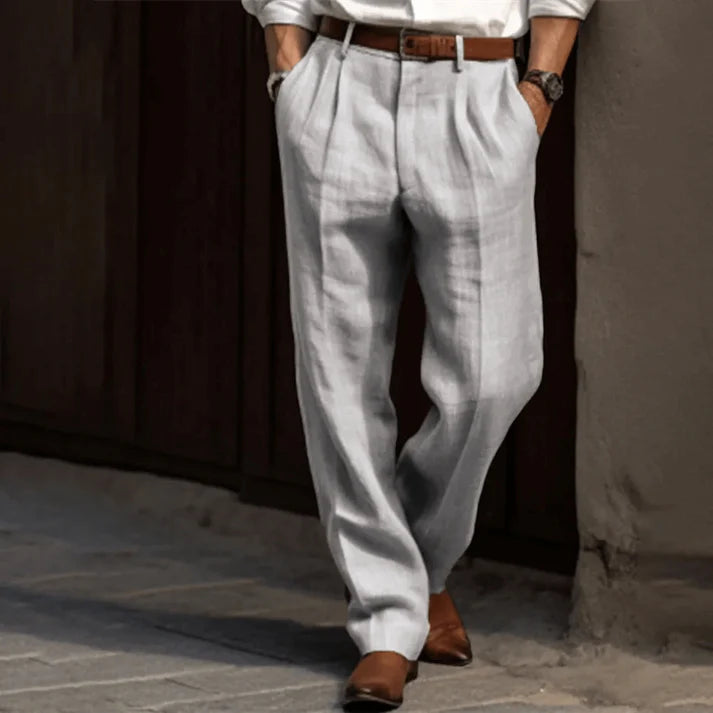 Felix | Comfortable suit trousers in a baggy fit 0