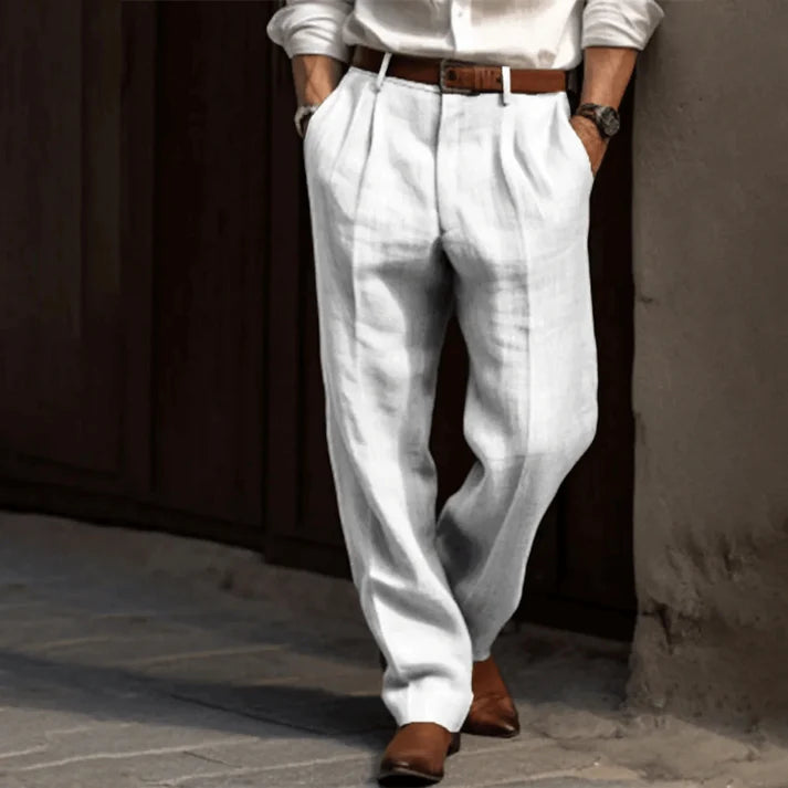 Felix | Comfortable suit trousers in a baggy fit 1