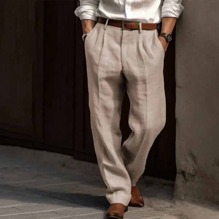 Felix | Comfortable suit trousers in a baggy fit 3