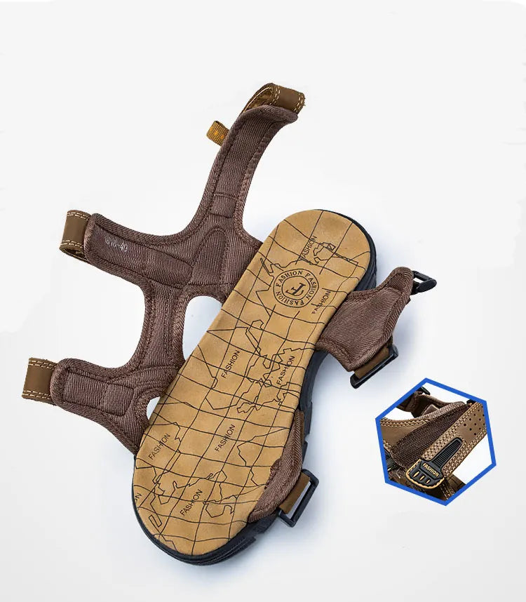Hudson | Orthopedic Sandals, Comfortable Synthetic Material 3