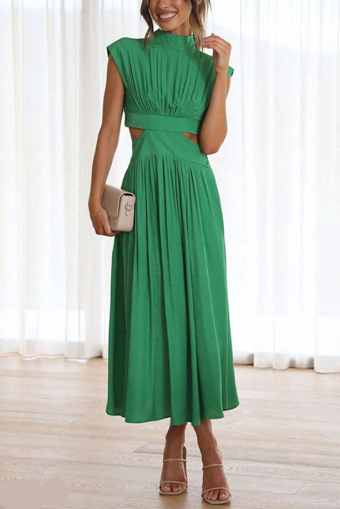 Lorna | Midi dress Tailored design made from high-quality cotton 2