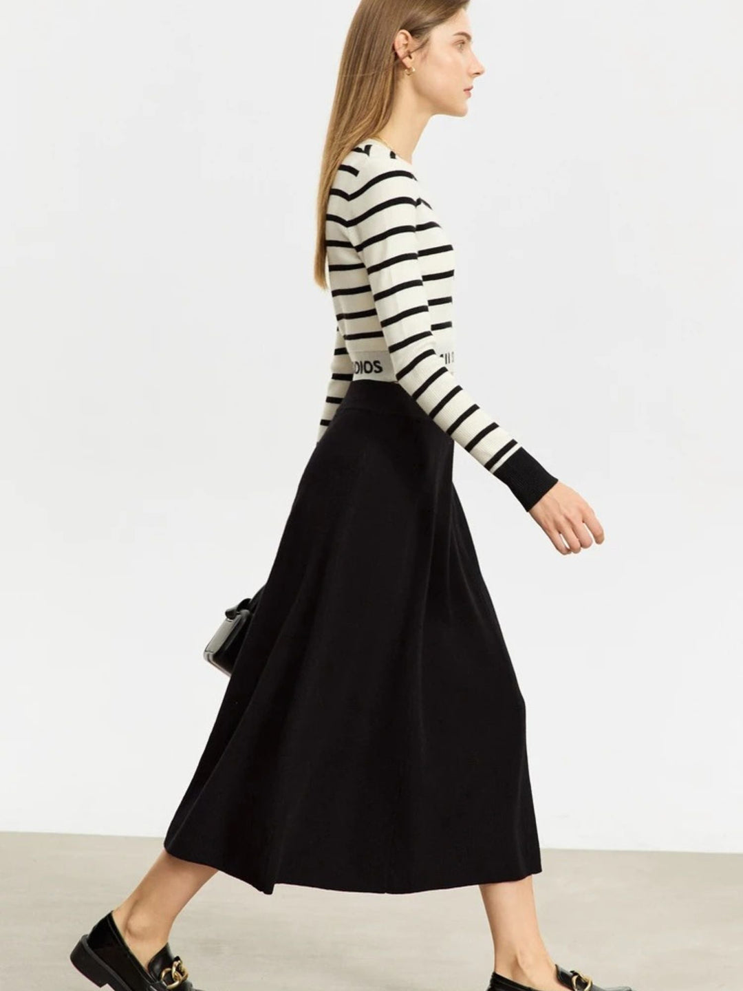 Padded A-line skirt 3