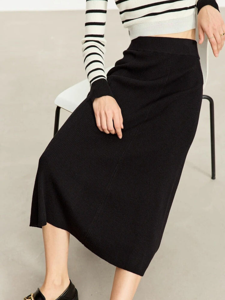 Padded A-line skirt 4